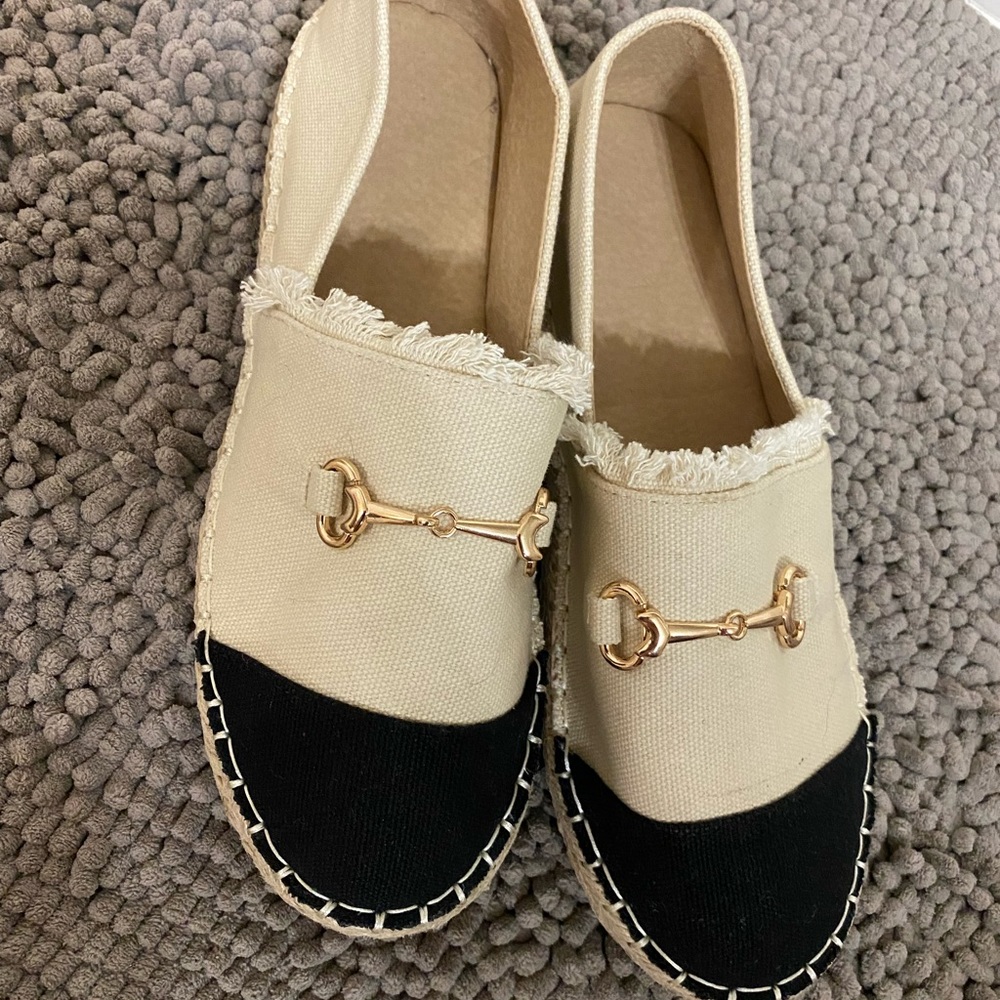 New never worn slip on loafers size 7.5